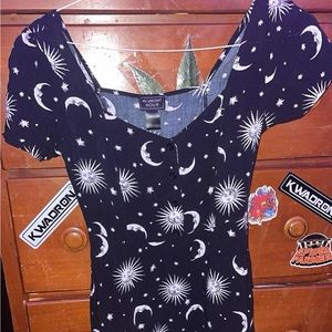 🕸️LONG FLOWY BLACK DRESS FOR SALE‼️